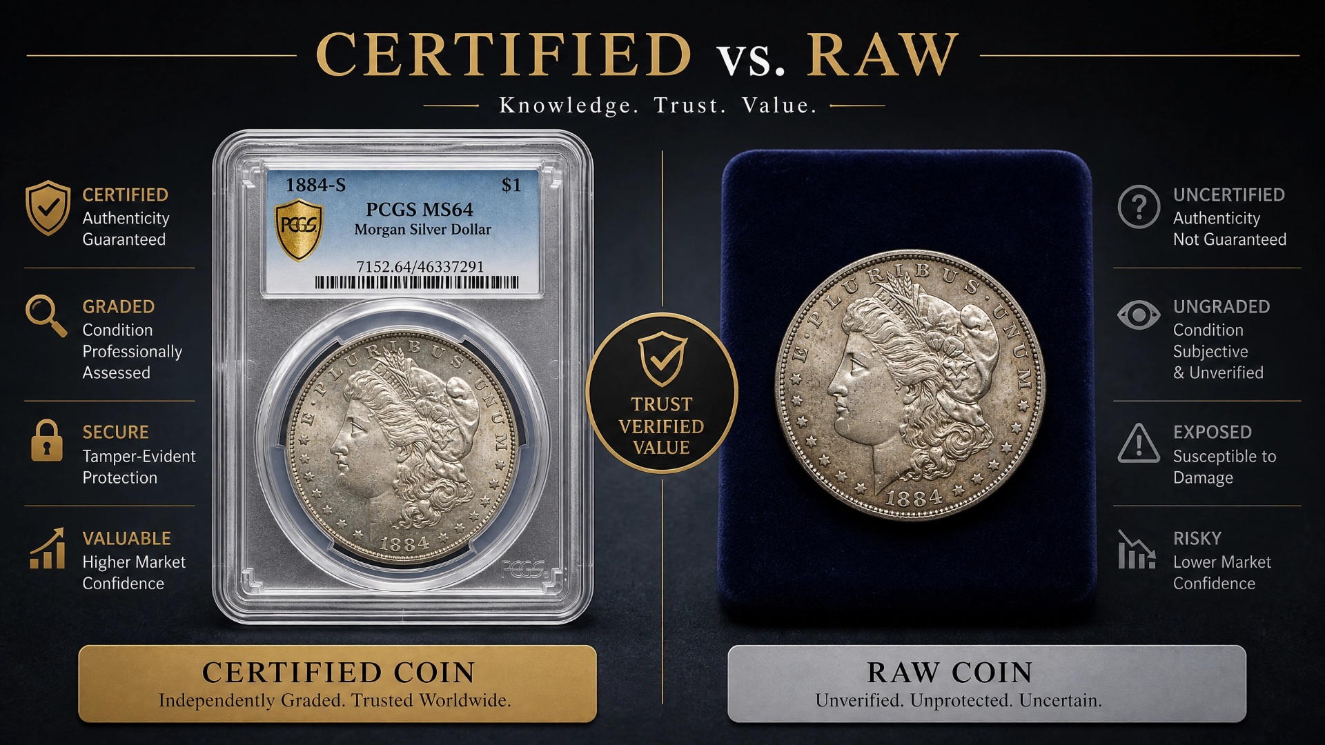 How Coin Appraisals Differ from Coin Grading