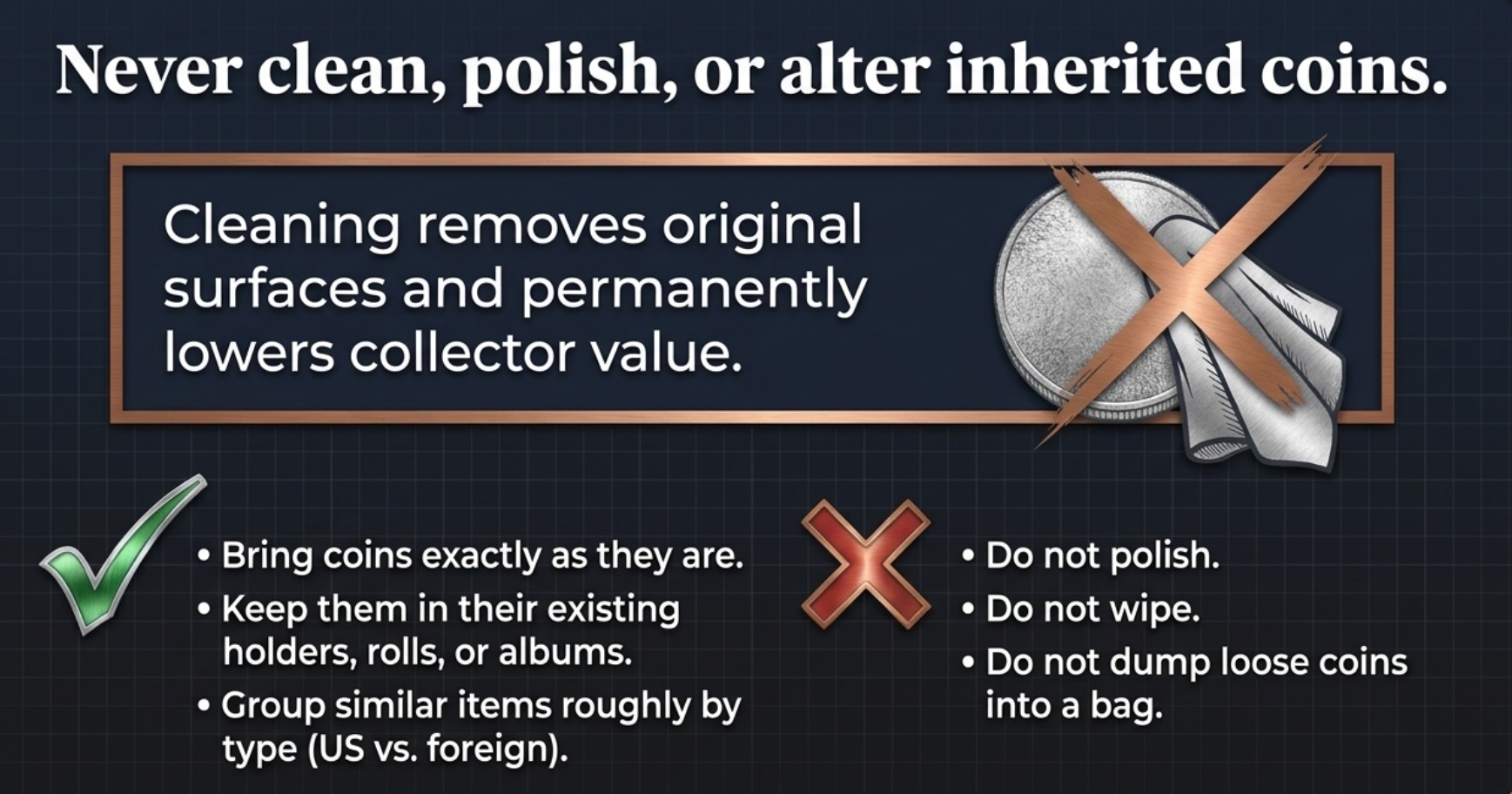 What to Bring When You Visit a Coin Dealer for the First Time