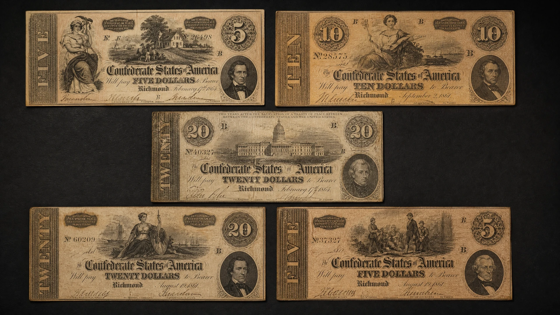 Confederate Currency and Obsolete Banknotes