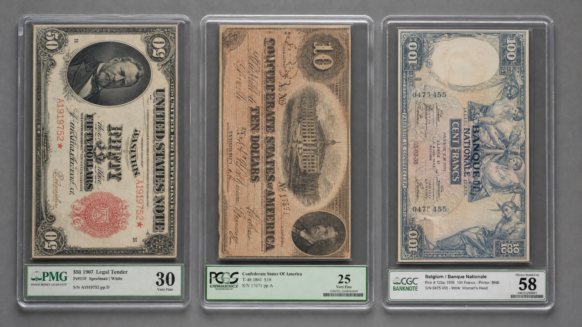 Paper Money Grading