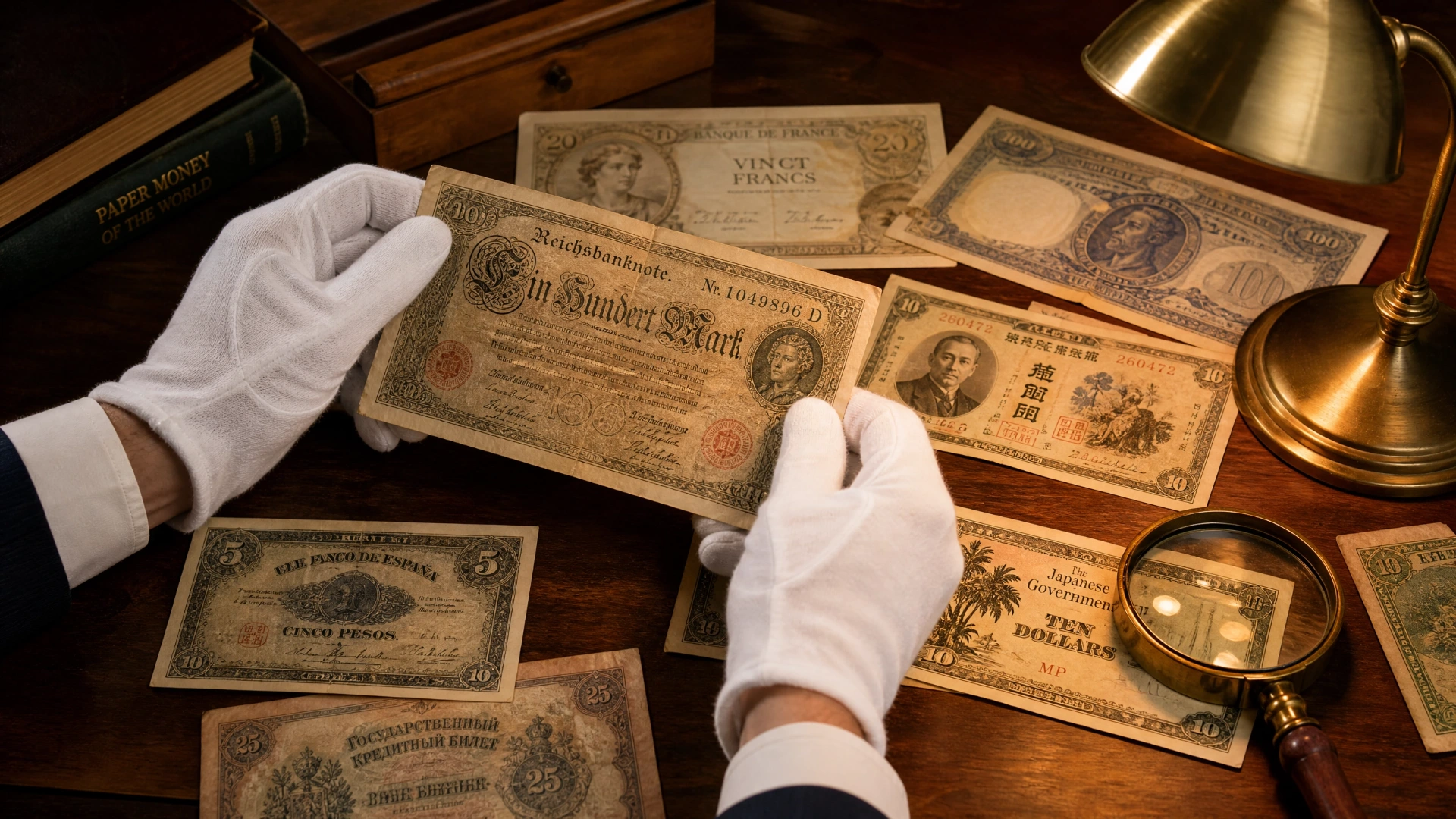 Checking Banknotes Before Selling