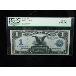 $1 1899 Blue Silver Certificates 228