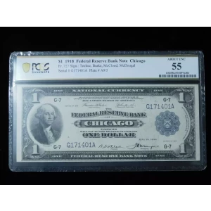 $1 1918  Federal Reserve Bank Notes 727