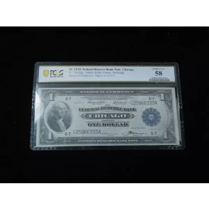 $1 1918  Federal Reserve Bank Notes 728