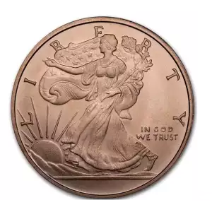 1/2 oz Copper Round