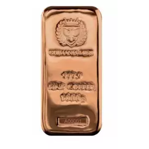 1 Kilo Copper Bar 