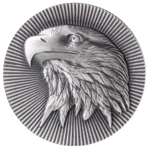 1 oz Eagle Scottsdale Stacker - Silver Antique Round (3)