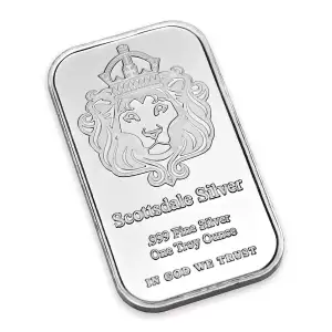 1 oz - Scottsdale Mint - Lion Silver Bar  (2)