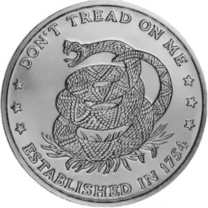 1 oz Silver Round - Don’t Tread on Me (2)