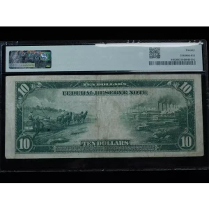 $10 1914 Red Seal Federal Reserve Notes 940