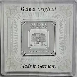 10 g Geiger Edelmetalle Silver Bar 