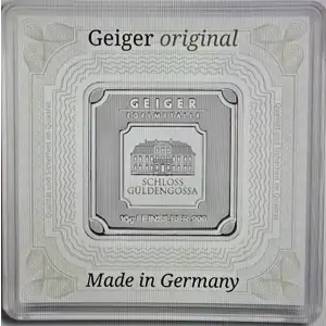 10 g Geiger Edelmetalle Silver Bar
