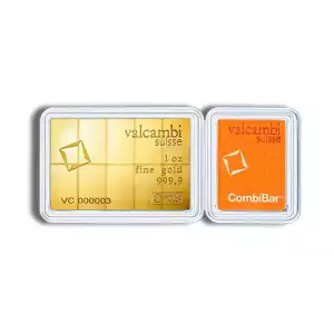 10g x 10 Valcambi Gold CombiBar 