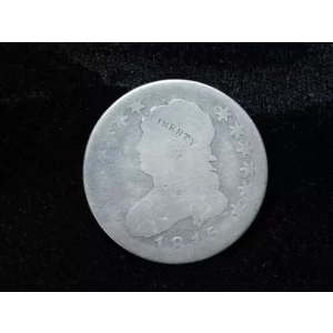 1815 25c Capped Bust Silver Quarter 