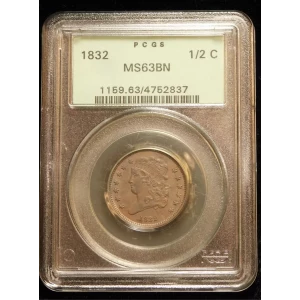 1832 1/2C, BN