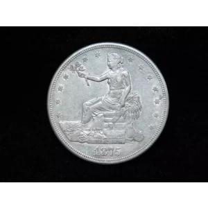 1875-S $1 Silver Trade Dollar  (4)