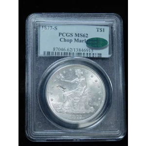 1877-S T$1 Chopmarked