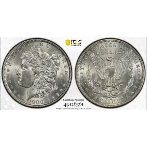 1900-O/CC $1 VAM 11, Overmintmark TOP 100