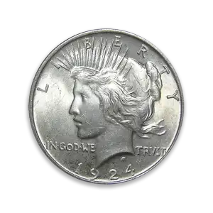 1922-1935 $1 Silver Peace Dollar - Circulated