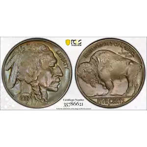 1937-D 5C 3 Legs