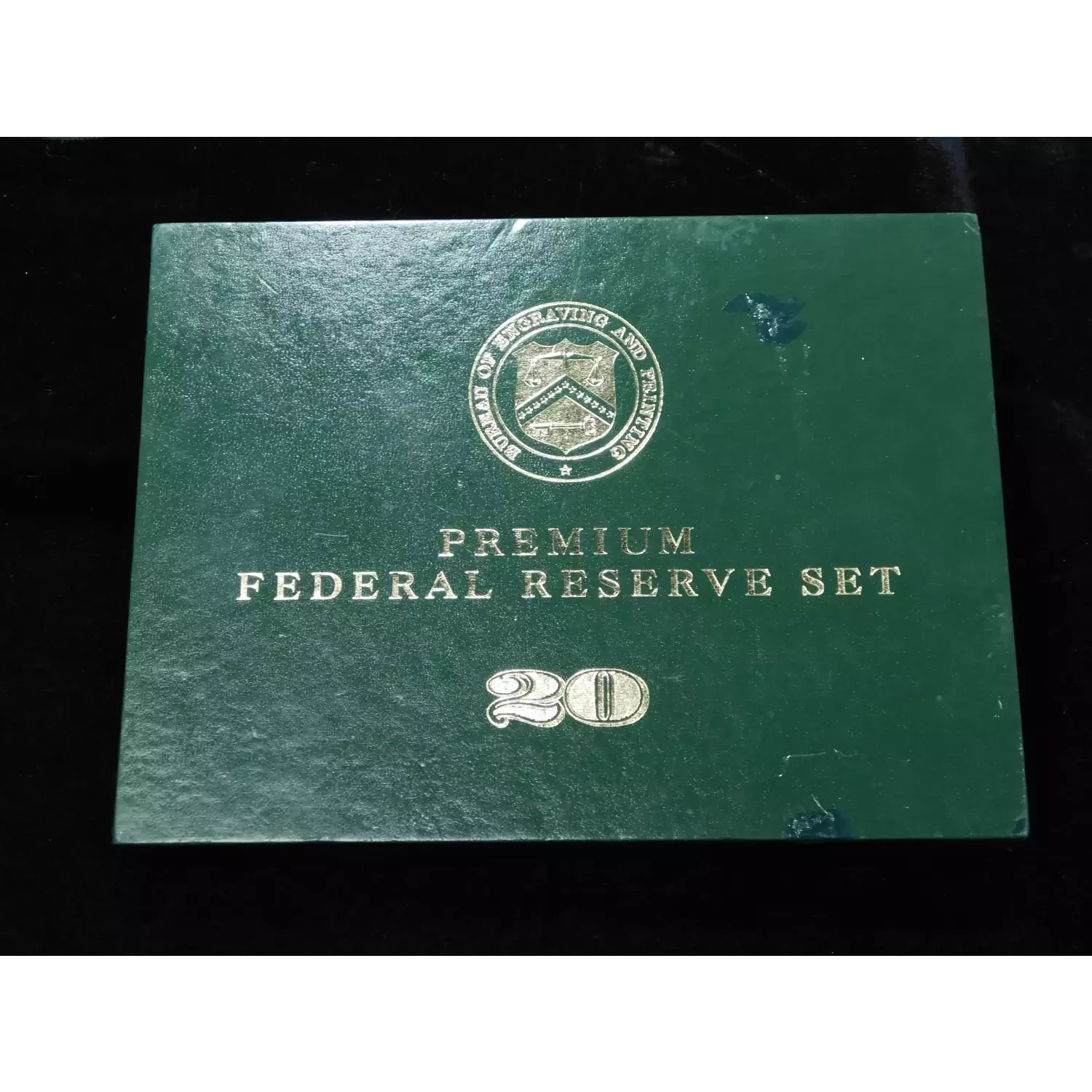 $20 1996 blue-Green seal. Small Size $20 Federal Reserve Notes 2083-B