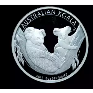 2011 Australian Koala 5 oz Silver Coin 