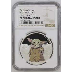 2021 Grogu - The Child The Mandalorian ULTRA CAMEO (2)