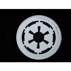 2021 Niue 2 Dollars Star Wars Galactic Empire 1 oz .999 Silver BU