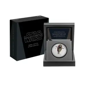 2022 Boba Fett’s Starfighter 1 oz Silver Coin – Limited Mintage 2,000