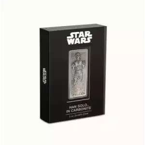 2022 Han Solo™ in Carbonite 3oz Silver Coin