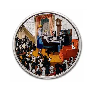 2022 Niue Disney 101 Dalmatians 1 oz .999 Silver Coin (4)