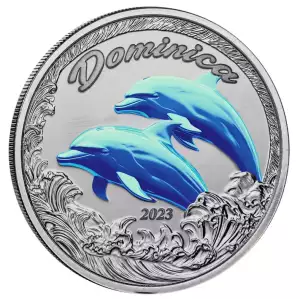 2023 Dominica 1 oz Silver Colorized Coin  (2)