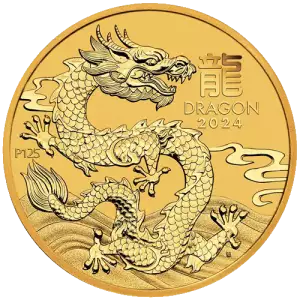 2024 10oz Australian Perth Mint Gold Lunar III: Year of the Dragon (3)