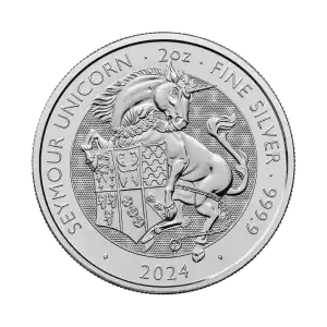 2024 2oz British The Royal Tudor Beast - Silver Seymour Unicorn (2)