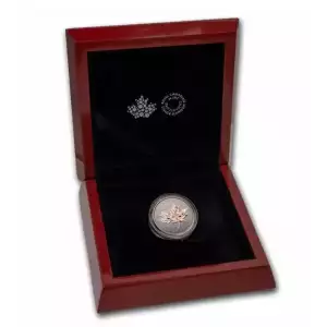 2024 $300 Canada 1 oz Platinum Maple Leaf Forever in Box w/ COA - 425 Mintage! 
 (2)