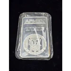 25 oz .999 Fine Silver Bar