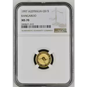 AUSTRALIA Gold 15 DOLLARS