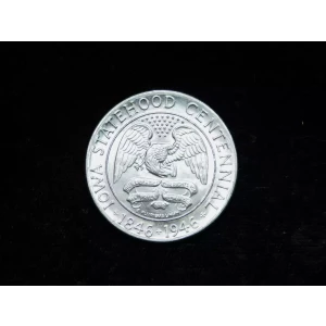 Classic Commemorative Silver--- Iowa Centennial 1946 -Silver- 0.5 Dollar