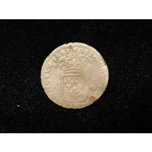 Colonial-French New World Issues-Coinage of 1721-1722-French Colonials in General 1767 Sou-copper- 1 Sou