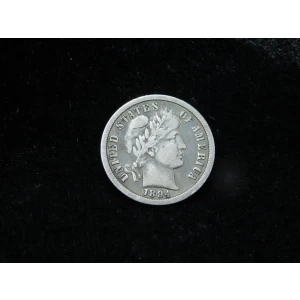 Dimes---Barber or Liberty Head 1892-1916 -Silver- 1 Dime