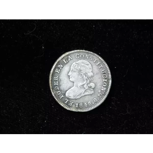 ECUADOR Silver 1/2 REAL