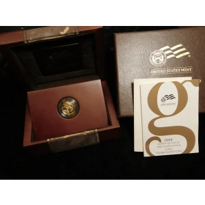 Gold Bullion-Gold Buffaloes--$5 Gold Buffalo 1/10 oz (2008) -Gold- 5 Dollar