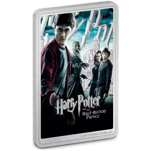 HARRY POTTER- 1oz Movie Poster Harry Potter And The Half-blood Prince Silver Coin (2)