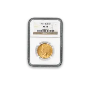 Indian $10 (1907 - 1933) - PCGS - MS63