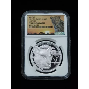 Key Features:

NGC PF70 Ultra Cameo – A flawless, perfect-grade coin with exceptional contrast and pristine strike.
1 oz of .999 Fine Silver – Crafted from pure silver, blending beauty with investment value.
High Relief Design – Brings out the lifelike de