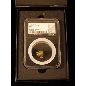 Mexico Gold Nugget 4.5g - NGC Vault Box Series 7  (5)