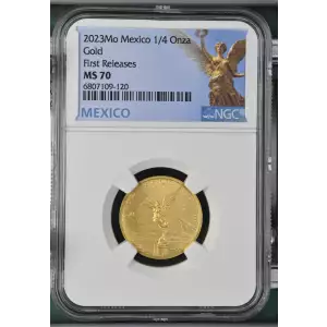 MEXICO Silver 1/4 ONZA (1/4 Troy Ounce of Silver)