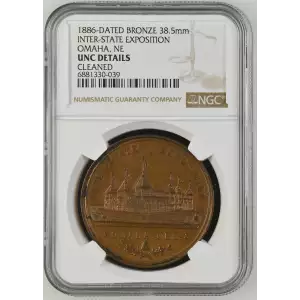 Omaha Nebraska Exposition Medallion  (2)