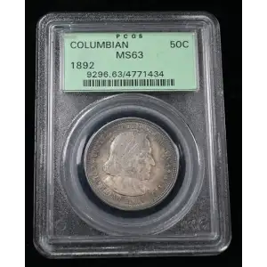1892 50C Columbian