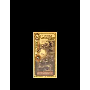 2 Goldback 1/500th oz Aurum Gold Note (24k)